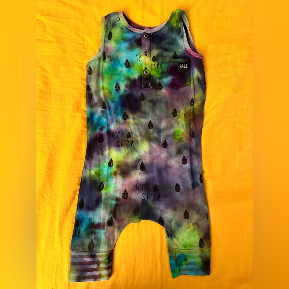 Custom rags romper